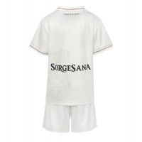 SSC Napoli Vonkajší Detský futbalový dres 2025-26 Krátky Rukáv (+ trenírky)